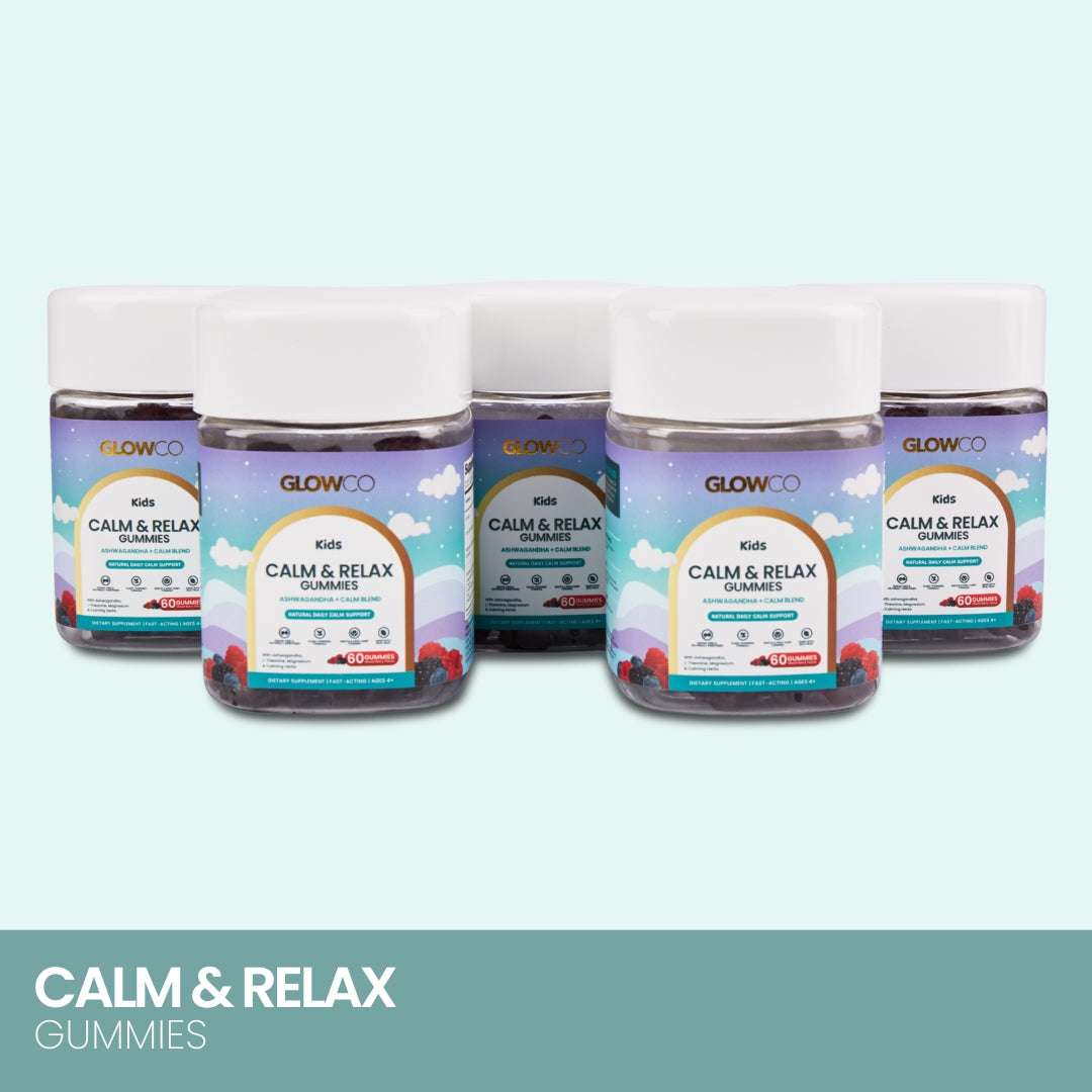 5 Bottles of Kids Calm & Relax Gummies