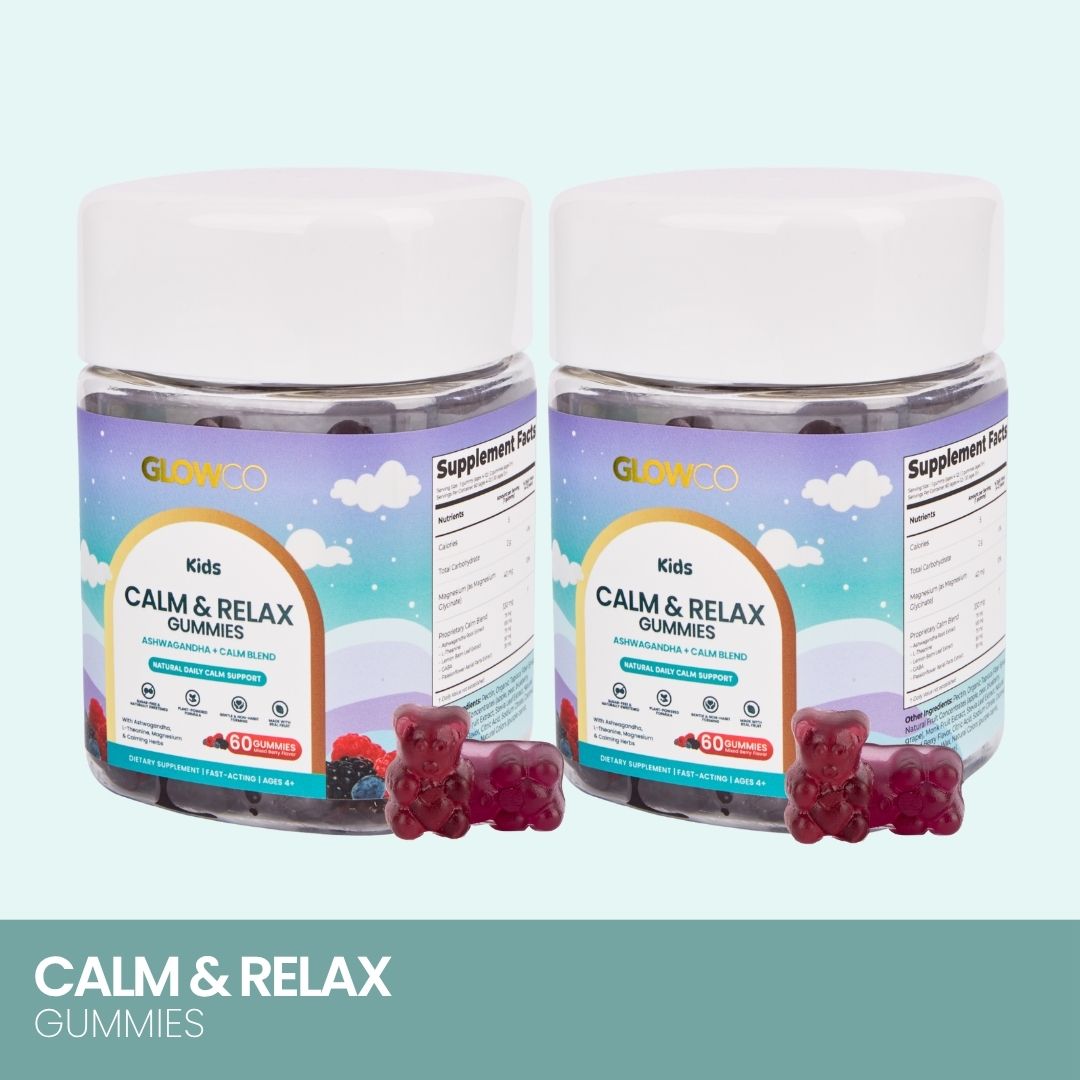 2 Bottles of Kids Calm & Relax Gummies