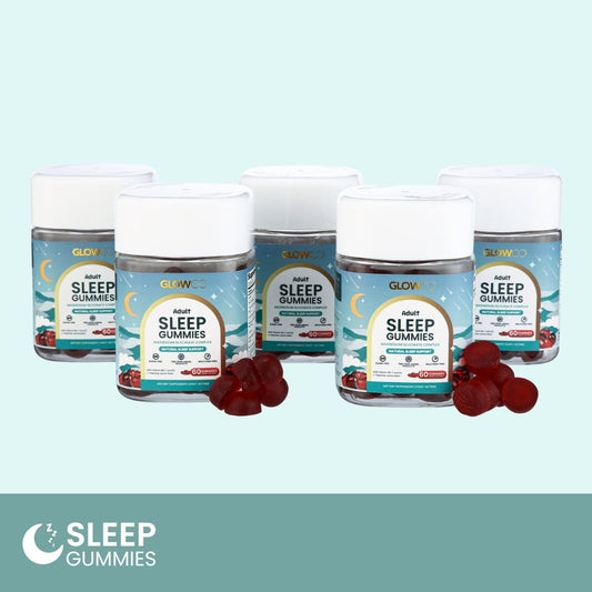 5 Bottles of Adult Sleep Gummies
